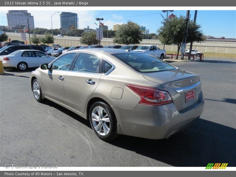 Java Metallic / Beige 2013 Nissan Altima 2.5 SV