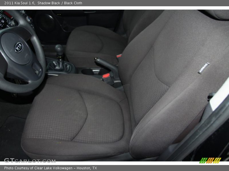Shadow Black / Black Cloth 2011 Kia Soul 1.6