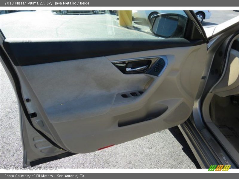 Java Metallic / Beige 2013 Nissan Altima 2.5 SV