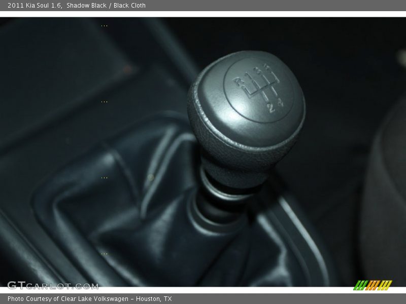Shadow Black / Black Cloth 2011 Kia Soul 1.6