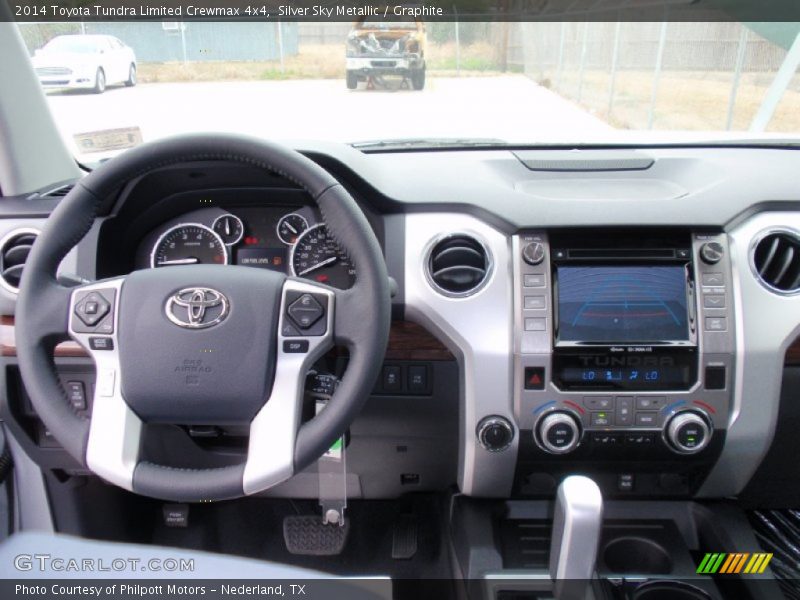 Silver Sky Metallic / Graphite 2014 Toyota Tundra Limited Crewmax 4x4