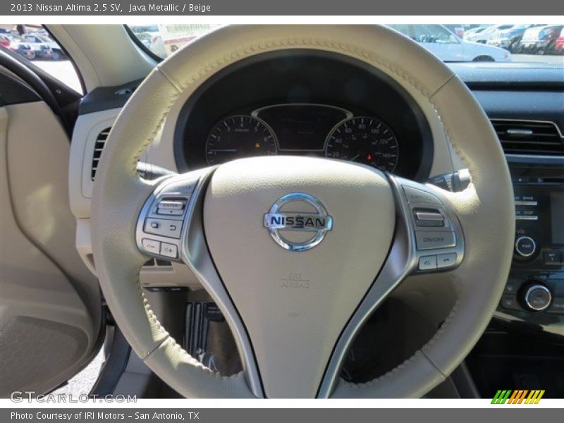 Java Metallic / Beige 2013 Nissan Altima 2.5 SV