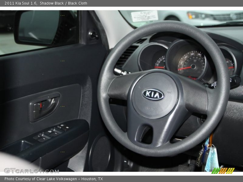 Shadow Black / Black Cloth 2011 Kia Soul 1.6