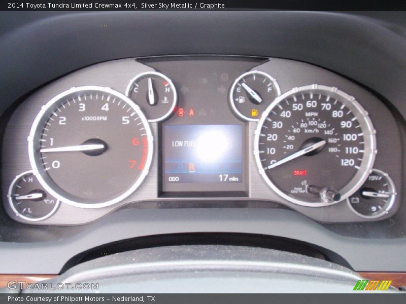 Silver Sky Metallic / Graphite 2014 Toyota Tundra Limited Crewmax 4x4