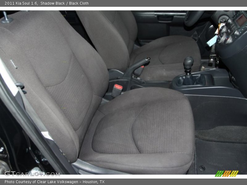 Shadow Black / Black Cloth 2011 Kia Soul 1.6