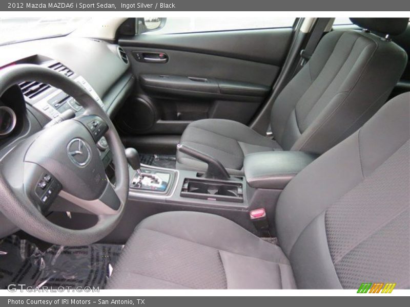 Front Seat of 2012 MAZDA6 i Sport Sedan