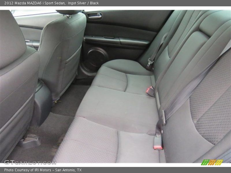 Rear Seat of 2012 MAZDA6 i Sport Sedan