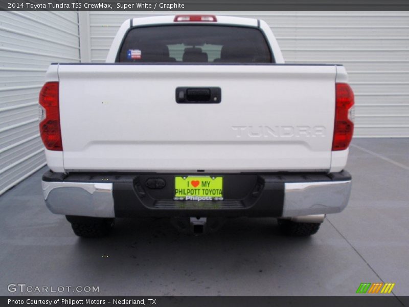 Super White / Graphite 2014 Toyota Tundra TSS CrewMax