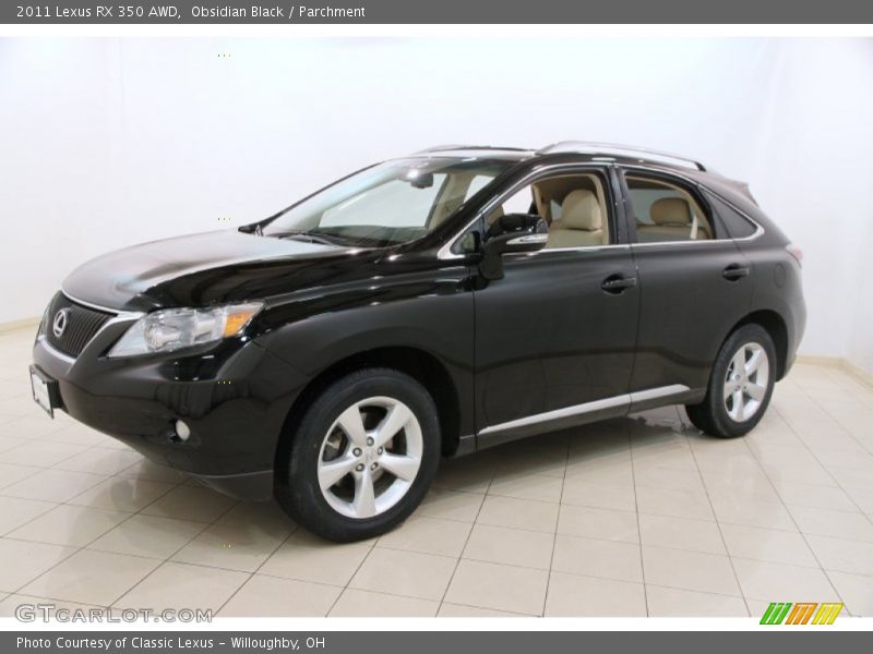Obsidian Black / Parchment 2011 Lexus RX 350 AWD