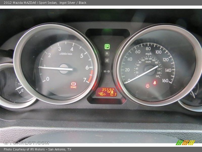  2012 MAZDA6 i Sport Sedan i Sport Sedan Gauges