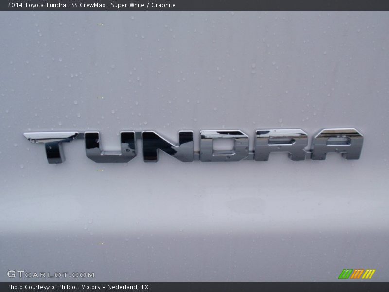 Super White / Graphite 2014 Toyota Tundra TSS CrewMax