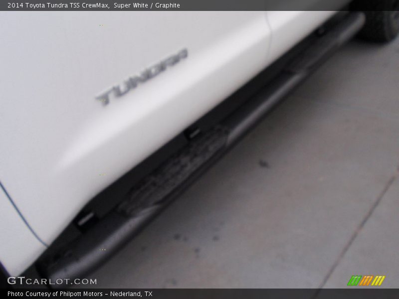 Super White / Graphite 2014 Toyota Tundra TSS CrewMax
