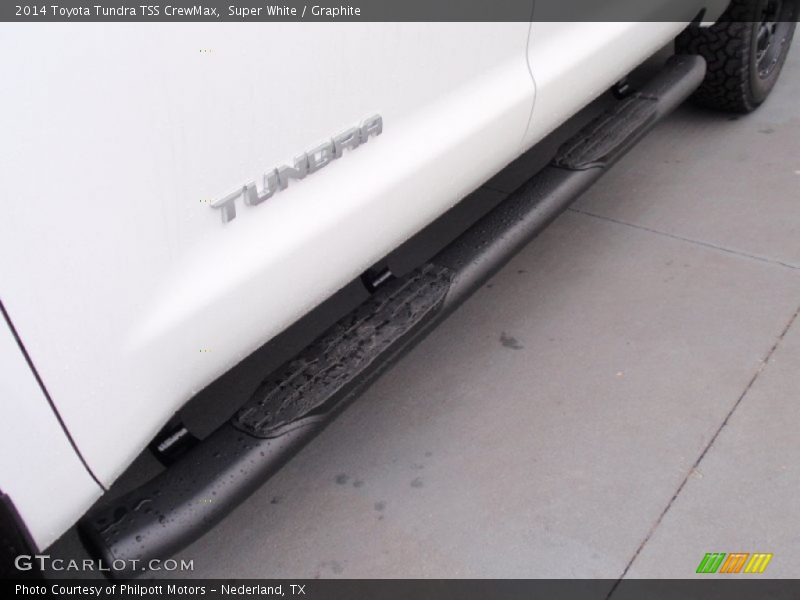 Super White / Graphite 2014 Toyota Tundra TSS CrewMax