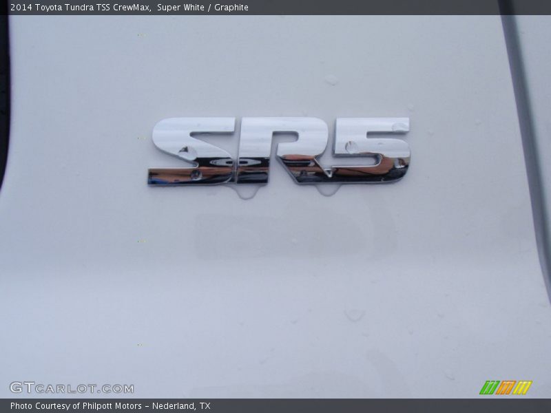Super White / Graphite 2014 Toyota Tundra TSS CrewMax