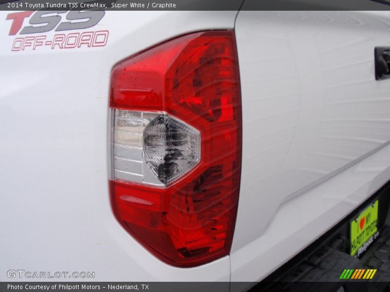 Super White / Graphite 2014 Toyota Tundra TSS CrewMax