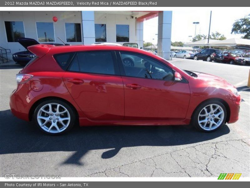 Velocity Red Mica / MAZDASPEED Black/Red 2012 Mazda MAZDA3 MAZDASPEED3