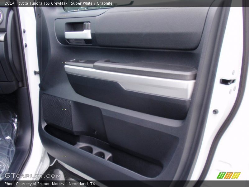 Super White / Graphite 2014 Toyota Tundra TSS CrewMax