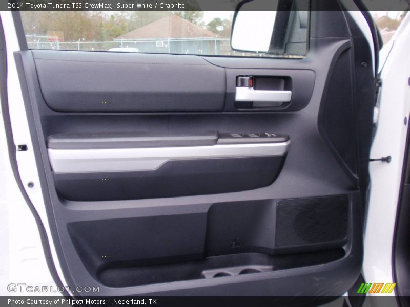 Super White / Graphite 2014 Toyota Tundra TSS CrewMax
