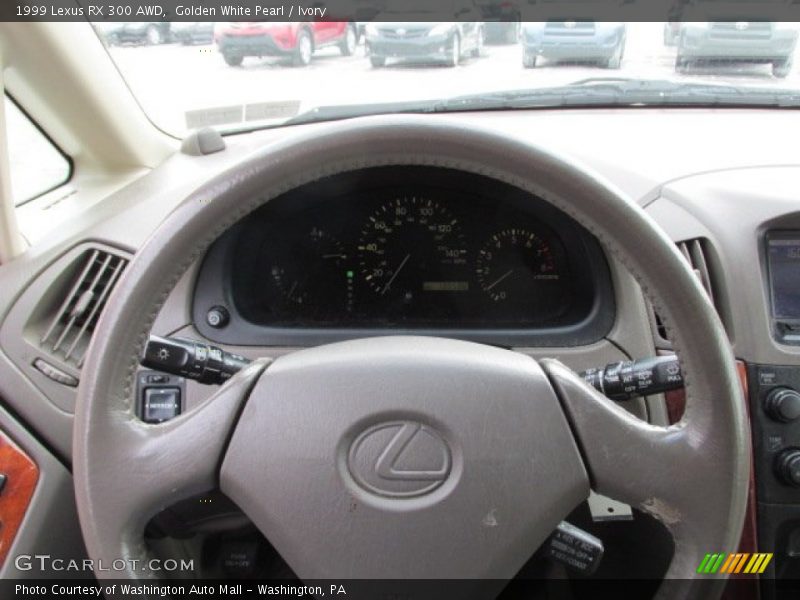 Golden White Pearl / Ivory 1999 Lexus RX 300 AWD