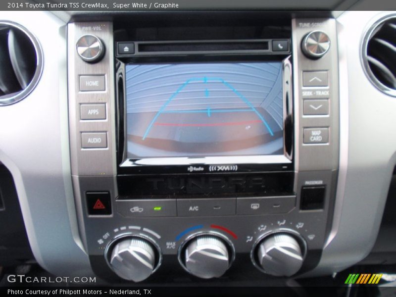 Super White / Graphite 2014 Toyota Tundra TSS CrewMax
