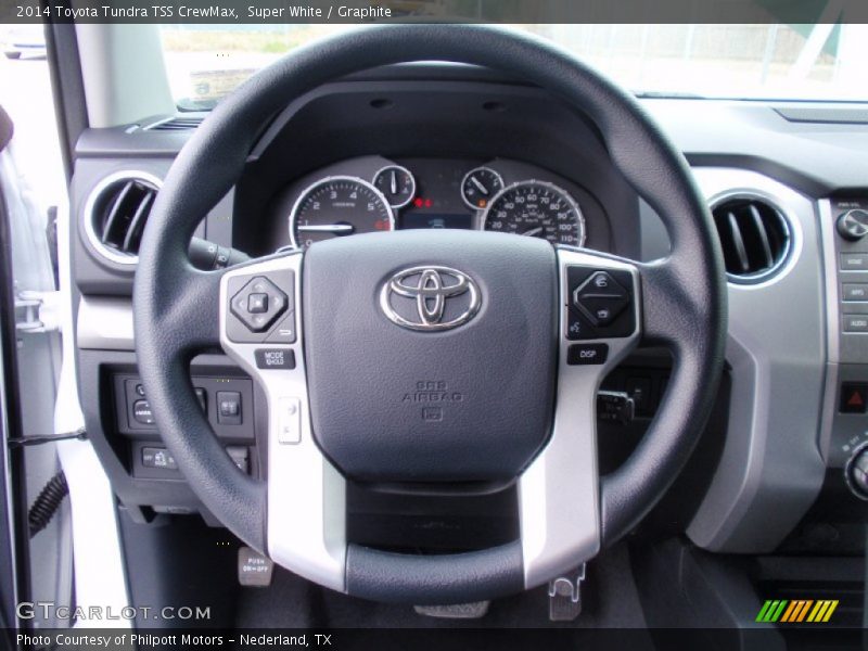 Super White / Graphite 2014 Toyota Tundra TSS CrewMax