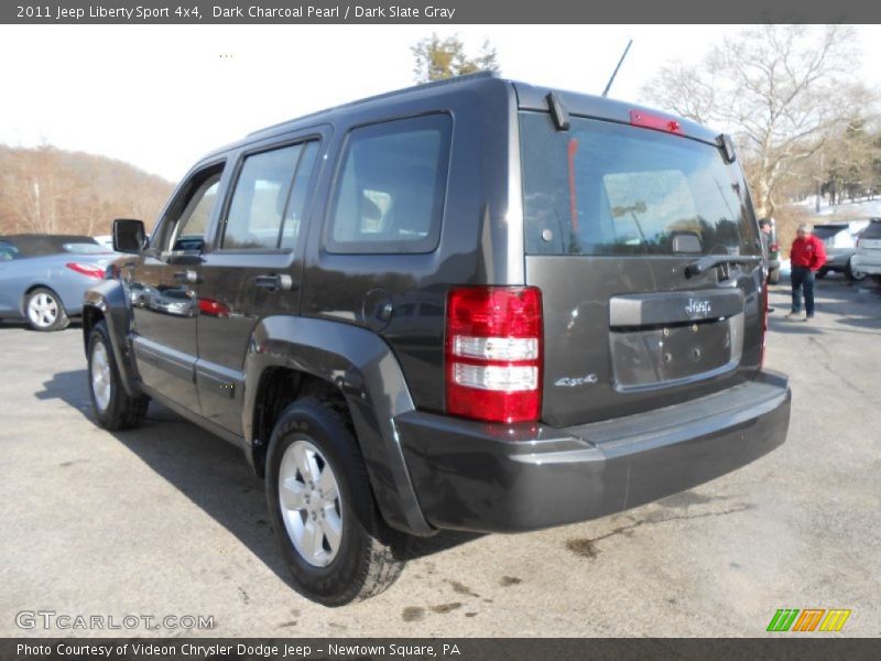 Dark Charcoal Pearl / Dark Slate Gray 2011 Jeep Liberty Sport 4x4