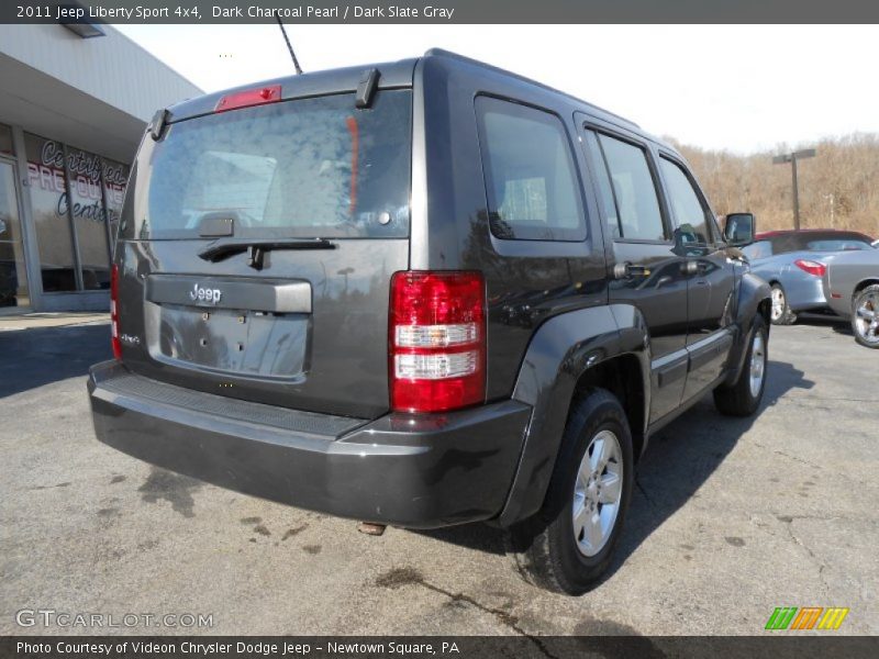 Dark Charcoal Pearl / Dark Slate Gray 2011 Jeep Liberty Sport 4x4