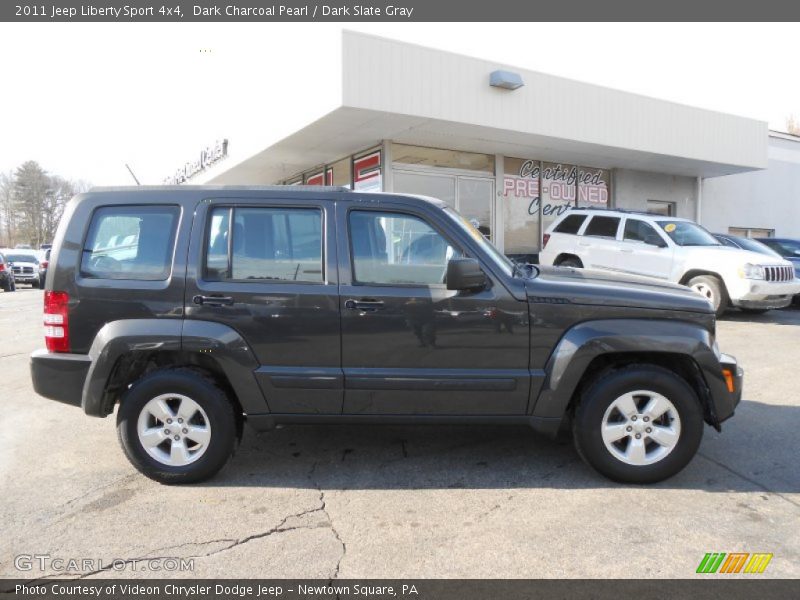 Dark Charcoal Pearl / Dark Slate Gray 2011 Jeep Liberty Sport 4x4