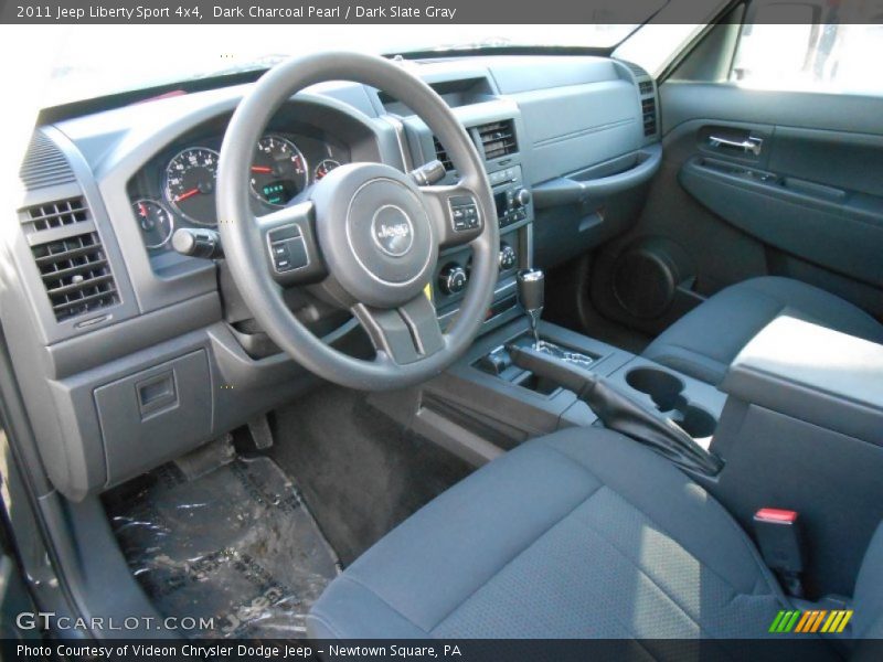Dark Charcoal Pearl / Dark Slate Gray 2011 Jeep Liberty Sport 4x4