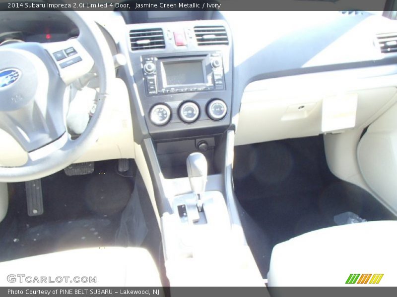 Jasmine Green Metallic / Ivory 2014 Subaru Impreza 2.0i Limited 4 Door