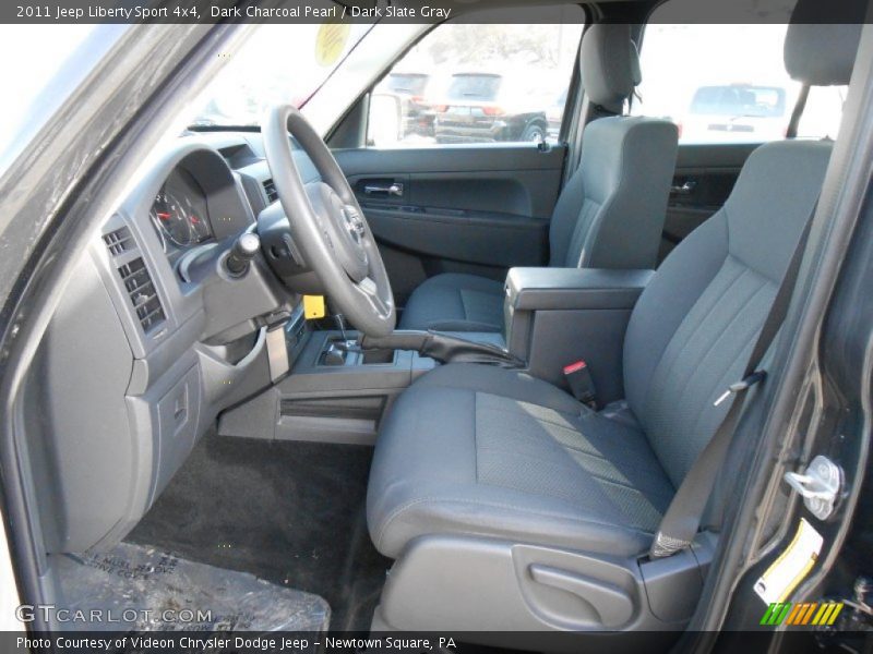 Dark Charcoal Pearl / Dark Slate Gray 2011 Jeep Liberty Sport 4x4