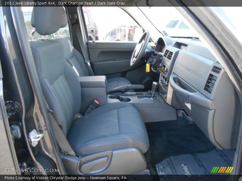 Dark Charcoal Pearl / Dark Slate Gray 2011 Jeep Liberty Sport 4x4