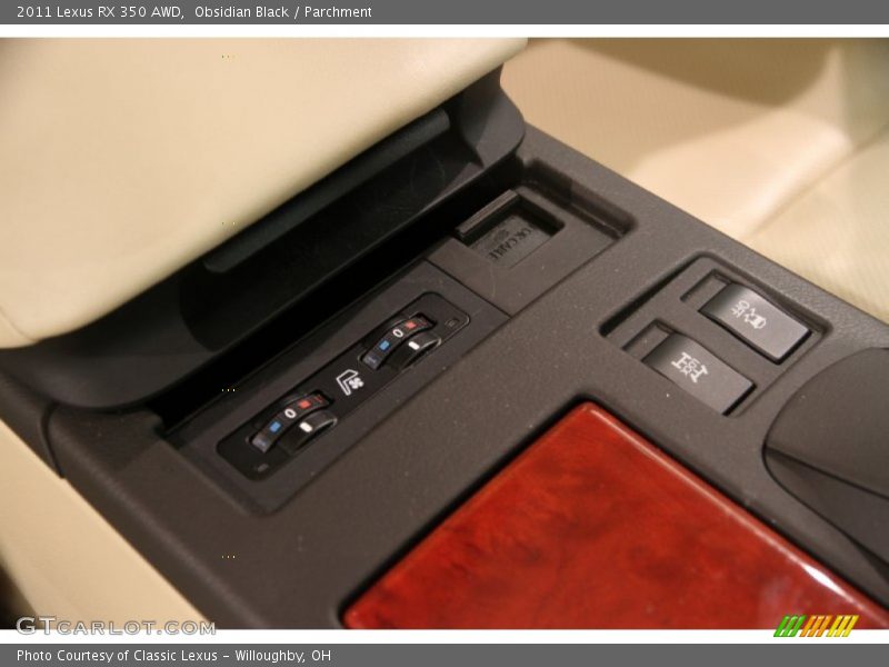 Obsidian Black / Parchment 2011 Lexus RX 350 AWD