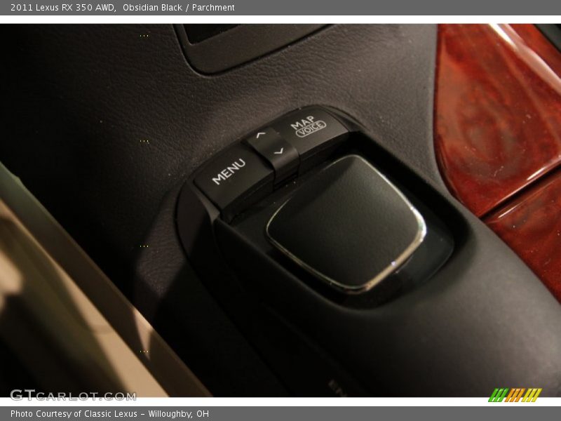 Obsidian Black / Parchment 2011 Lexus RX 350 AWD