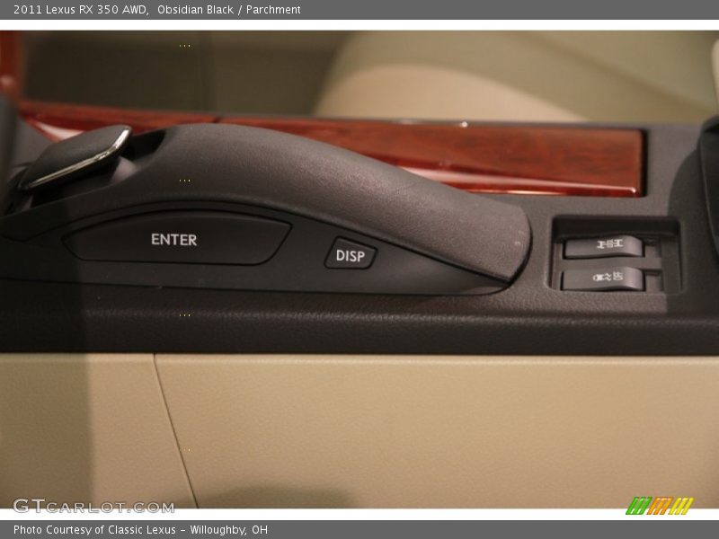 Obsidian Black / Parchment 2011 Lexus RX 350 AWD