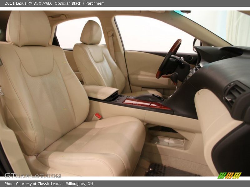 Obsidian Black / Parchment 2011 Lexus RX 350 AWD