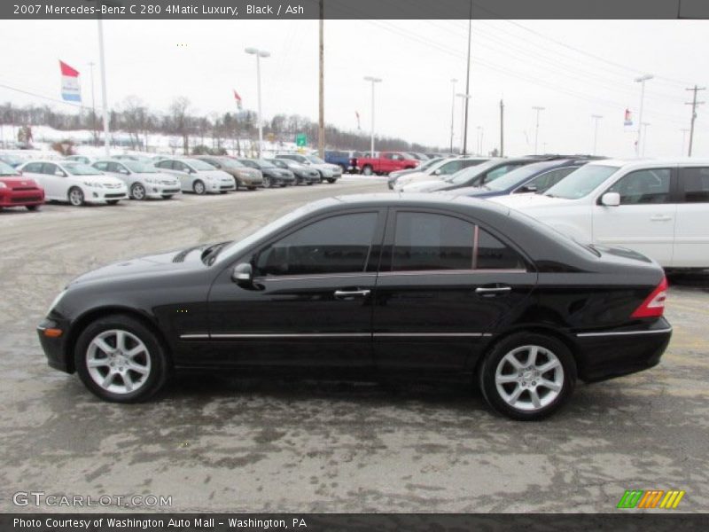  2007 C 280 4Matic Luxury Black