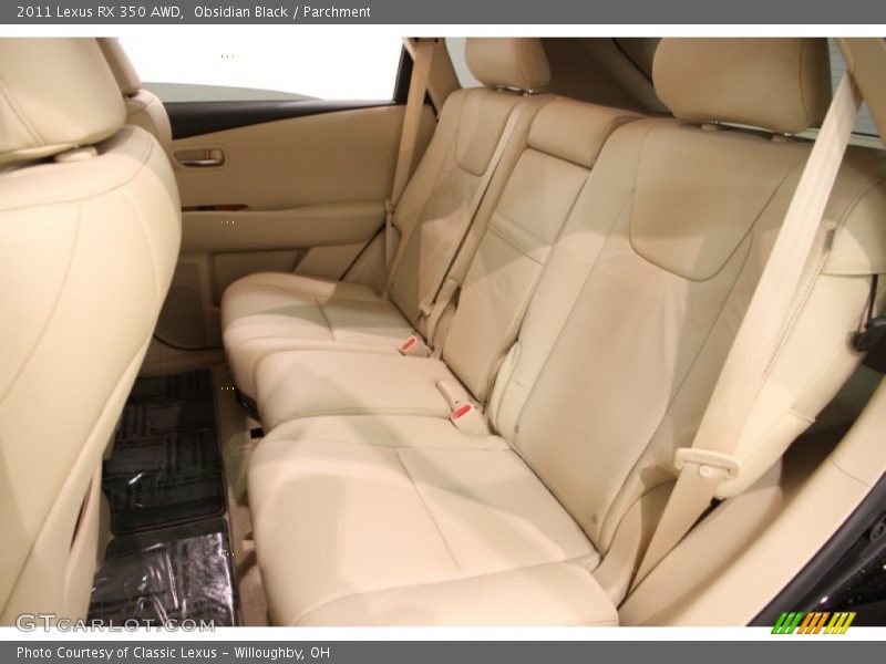 Obsidian Black / Parchment 2011 Lexus RX 350 AWD
