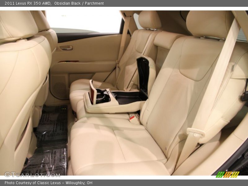 Obsidian Black / Parchment 2011 Lexus RX 350 AWD