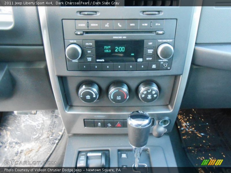 Dark Charcoal Pearl / Dark Slate Gray 2011 Jeep Liberty Sport 4x4