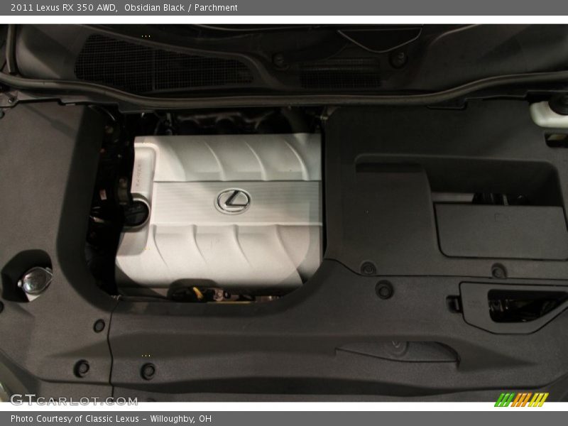 Obsidian Black / Parchment 2011 Lexus RX 350 AWD