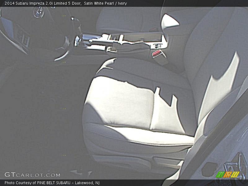 Satin White Pearl / Ivory 2014 Subaru Impreza 2.0i Limited 5 Door