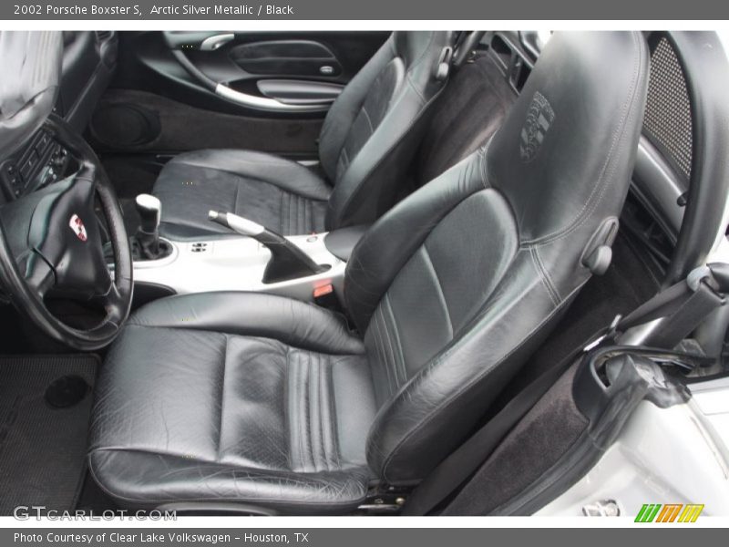 Front Seat of 2002 Boxster S