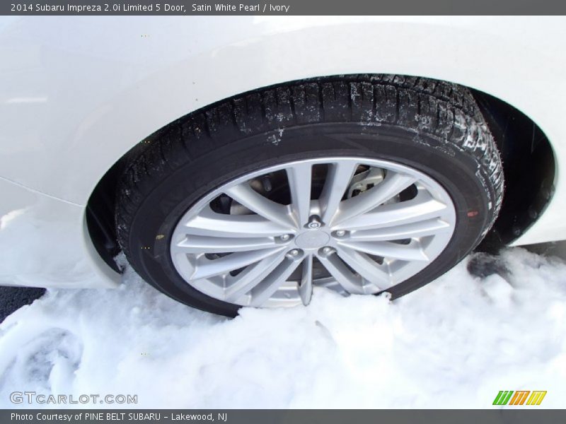 Satin White Pearl / Ivory 2014 Subaru Impreza 2.0i Limited 5 Door