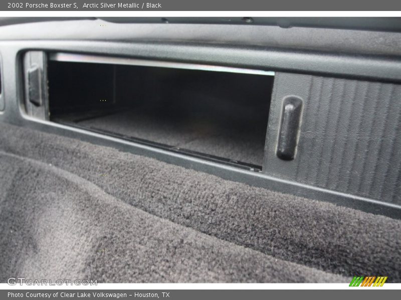 Arctic Silver Metallic / Black 2002 Porsche Boxster S