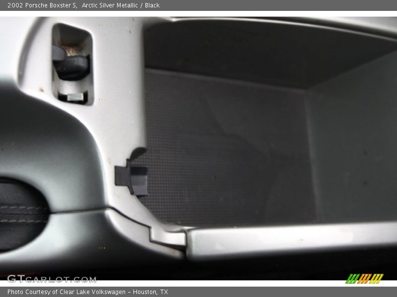 Arctic Silver Metallic / Black 2002 Porsche Boxster S