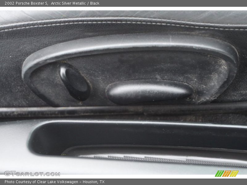 Arctic Silver Metallic / Black 2002 Porsche Boxster S