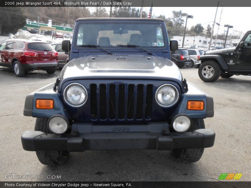 Midnight Blue Pearl / Dark Slate Gray 2006 Jeep Wrangler Sport 4x4