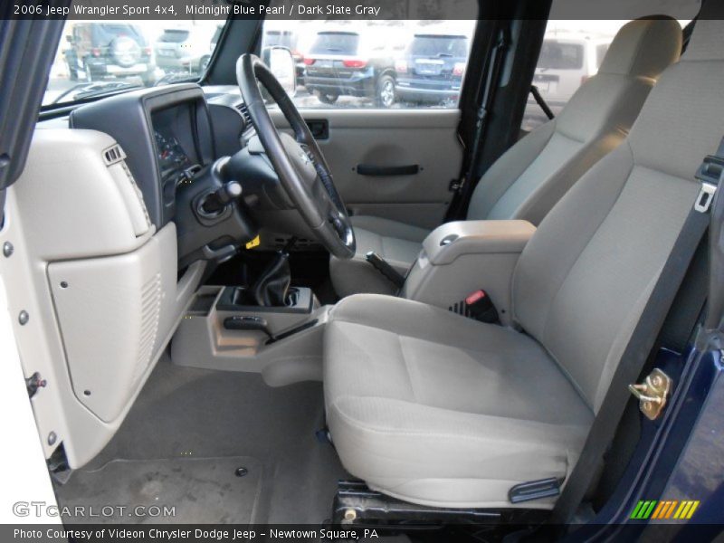 Midnight Blue Pearl / Dark Slate Gray 2006 Jeep Wrangler Sport 4x4