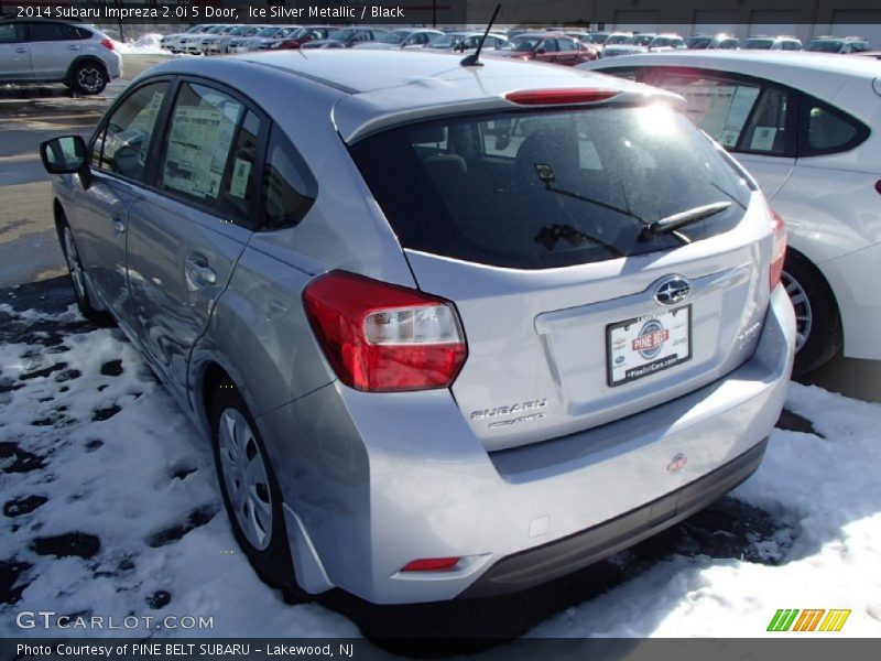 Ice Silver Metallic / Black 2014 Subaru Impreza 2.0i 5 Door